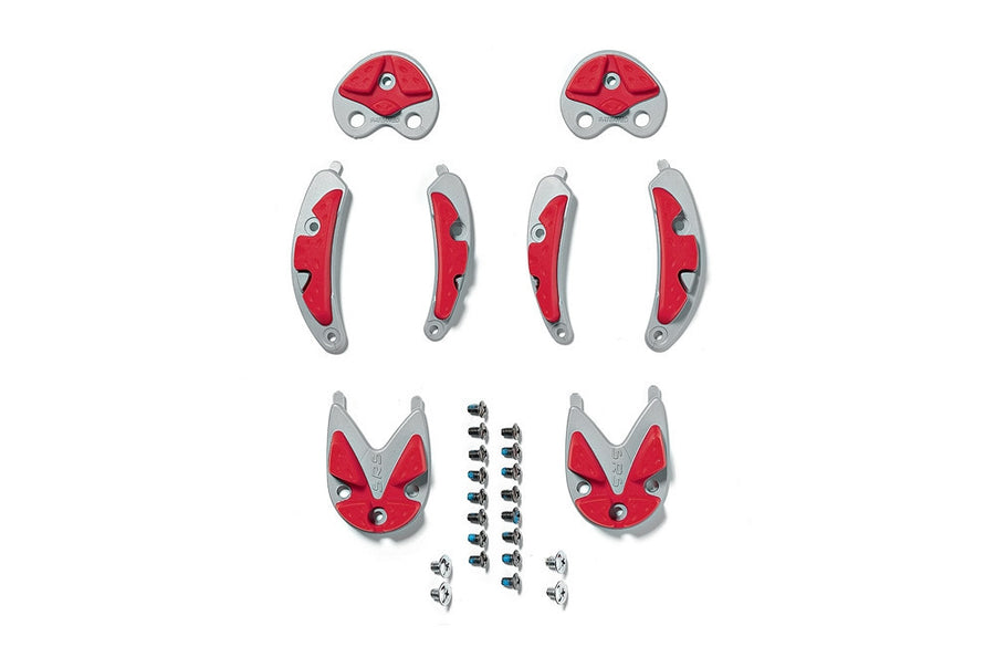MTB S.R.S Inserts - Red/Grey.43