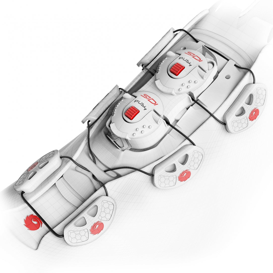 Double Tecno 3 Push System - 1/2 Pair.108